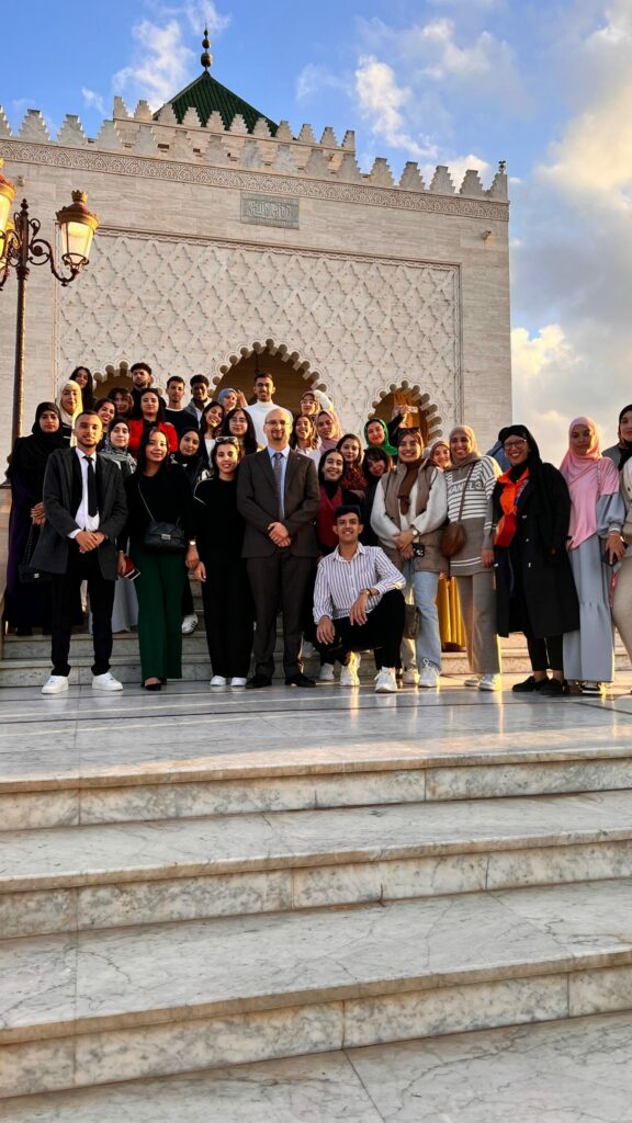 Découverte citoyenne : les étudiants de l’ESEF en visite à Rabat