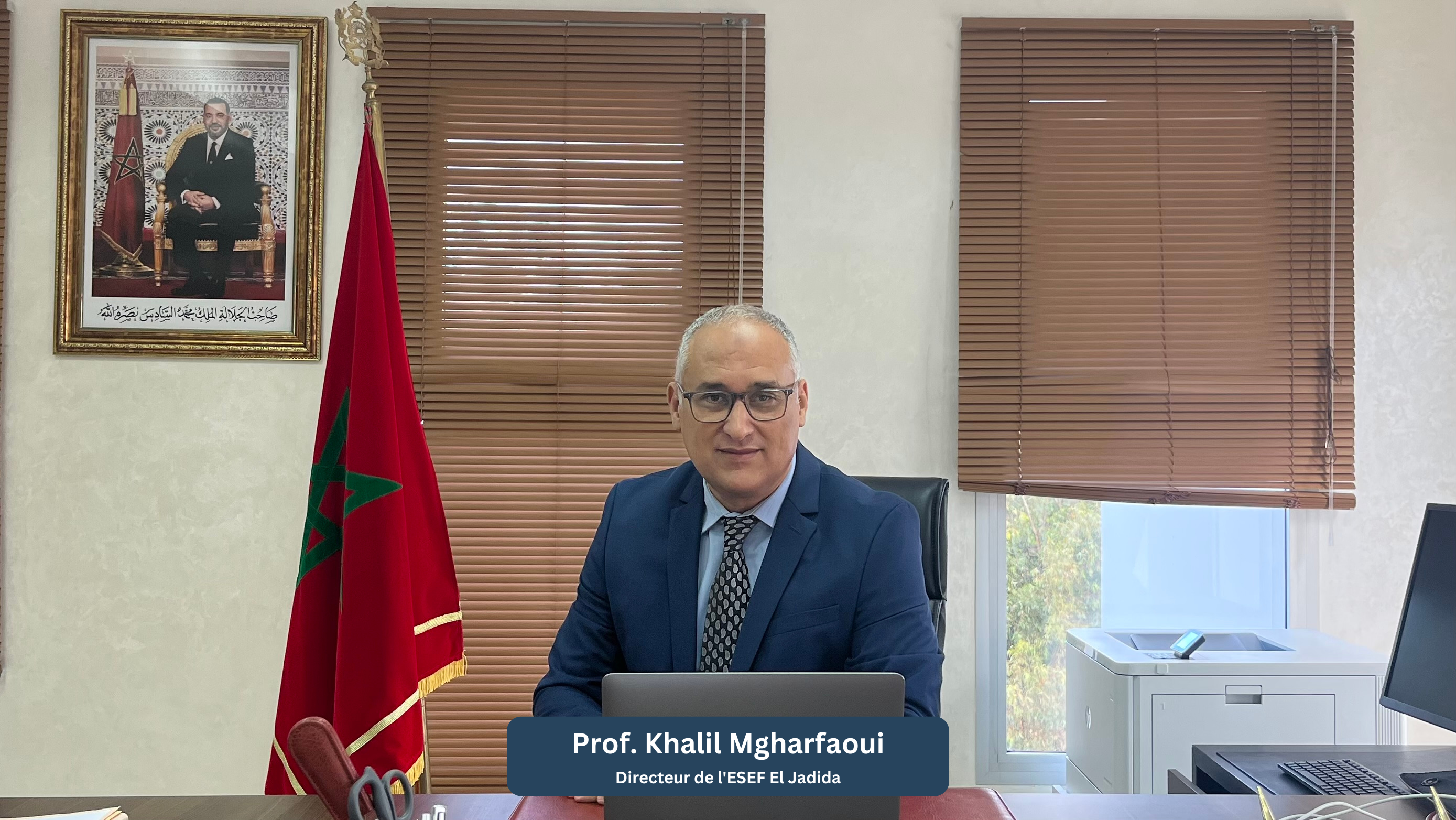 Pr. Khalil MGHARFAOUI — Directeur ESEF