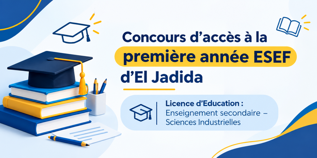 Concours d’accès aux Licences d’Education pour l’année universitaire 2026-2027 Filière Secondaire : Sciences Industrielles Pour l’Ingénieur